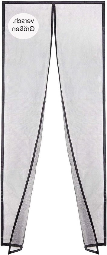 Porta finestra a maglie di vetro con filo di fibra ottica - Protezione dagli insetti con forti magneti - Porta finestra a maglie per terrazza porta finestra - Tenda magnetica senza perforazione - 75 x 200