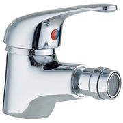 Trade Shop - Rubinetto Miscelatore Cromato Da Casa Bagno Per Bidet Monocomando Kit Montaggio -
