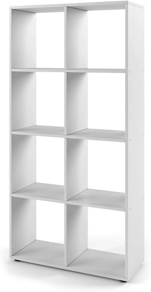 Scaffale Scutum, Calcestruzzo, 143 x 72 cm, per l’utilizzo come divisorio o come libreria aperta