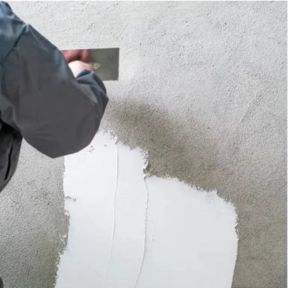 Frattone liscio acciaio intonaco stucco finiture rivestimenti 280x130 mm