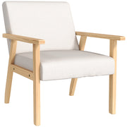 Poltrona in tessuto ¨C zephmum ¨C crema 64x70x72 cm