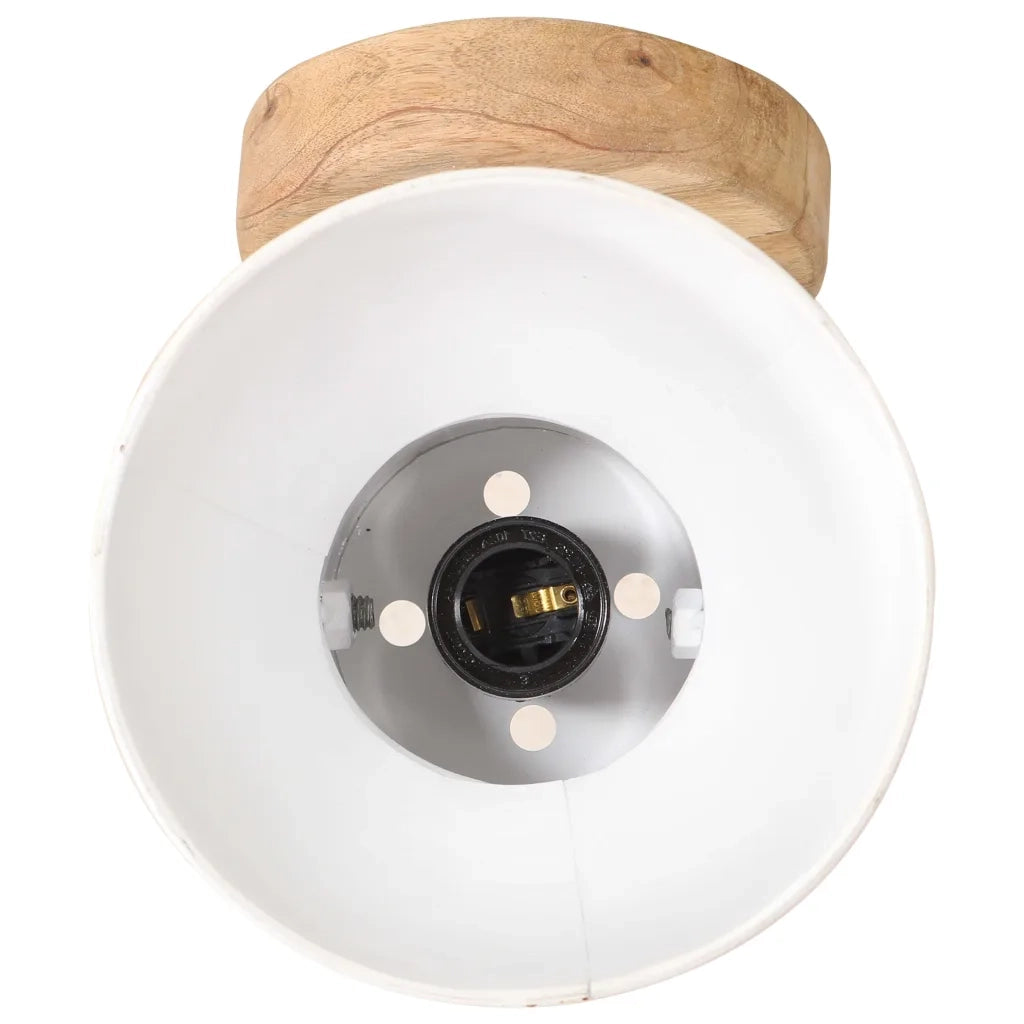 Lampade da Parete/Soffitto 2 pz Industriale Bianca 20x25 cm E27 CFW8867364