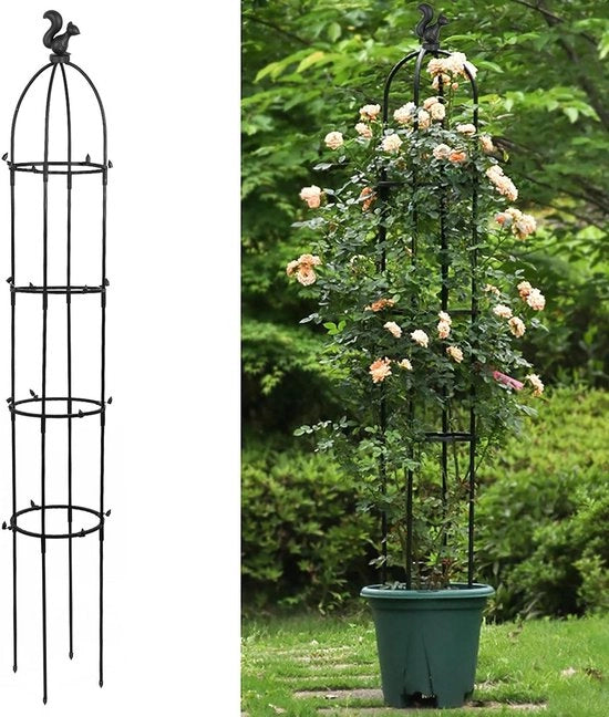 Supporto per piante per giardino, sostegno per piante, struttura di sostegno per piante, supporto per fiori, supporto per pianta, sostegno per piante per modellazione, sostegno per piante per giardino, sostegno per piovanze, sostegno per hortensie (B)