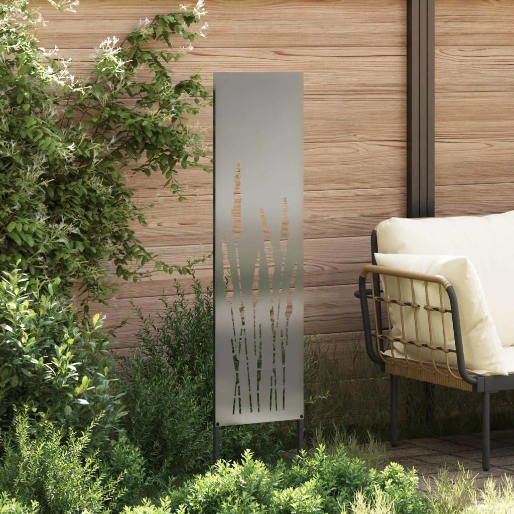 Schermo per privacy in giardino Traforo Argento 32 x 140 cm 876243