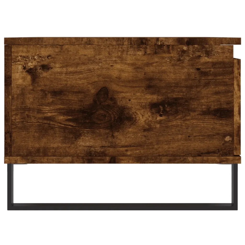 Tavolino da salotto | Tavolino da caff¨¨ | Tavolino da Soggiorno Rovere Fumo 90x50x36,5 cm Legno Multistrato