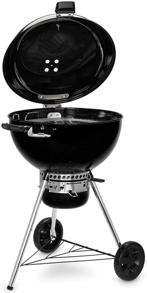 Barbecue a carbone master-touch gbs premium e-5770 - 57 cm in acciaio smaltato nero 17301053 weber