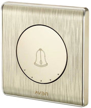 Interfaccia di Rete per 250V Campanello, 86x86 mm, Reset Automatico, Pulsante Tondo con Disegno Orafo