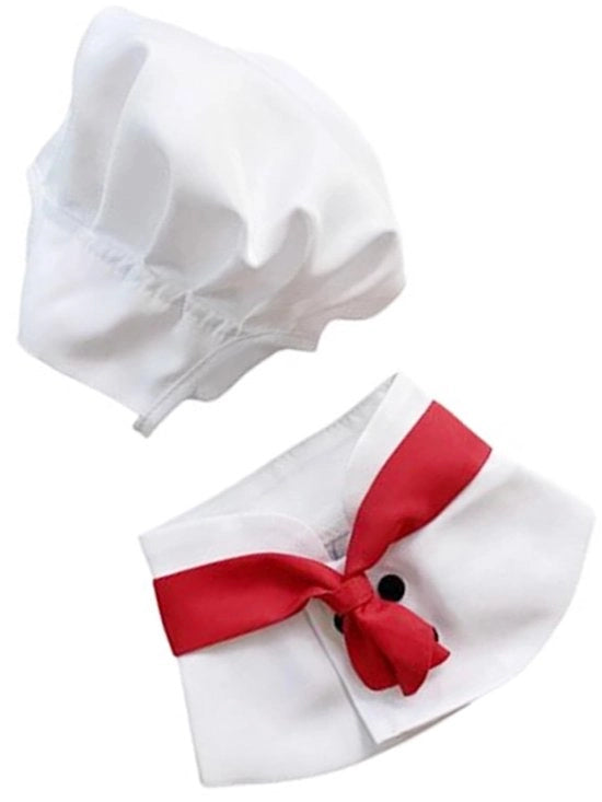 Costume per animali domestici adattabile - Cappuccio/cape per cuochi - Materiale Polyester - Disegno divertente - Adatto per cani/gatti - Comodo e duraturo - Abbigliamento per animali domestici