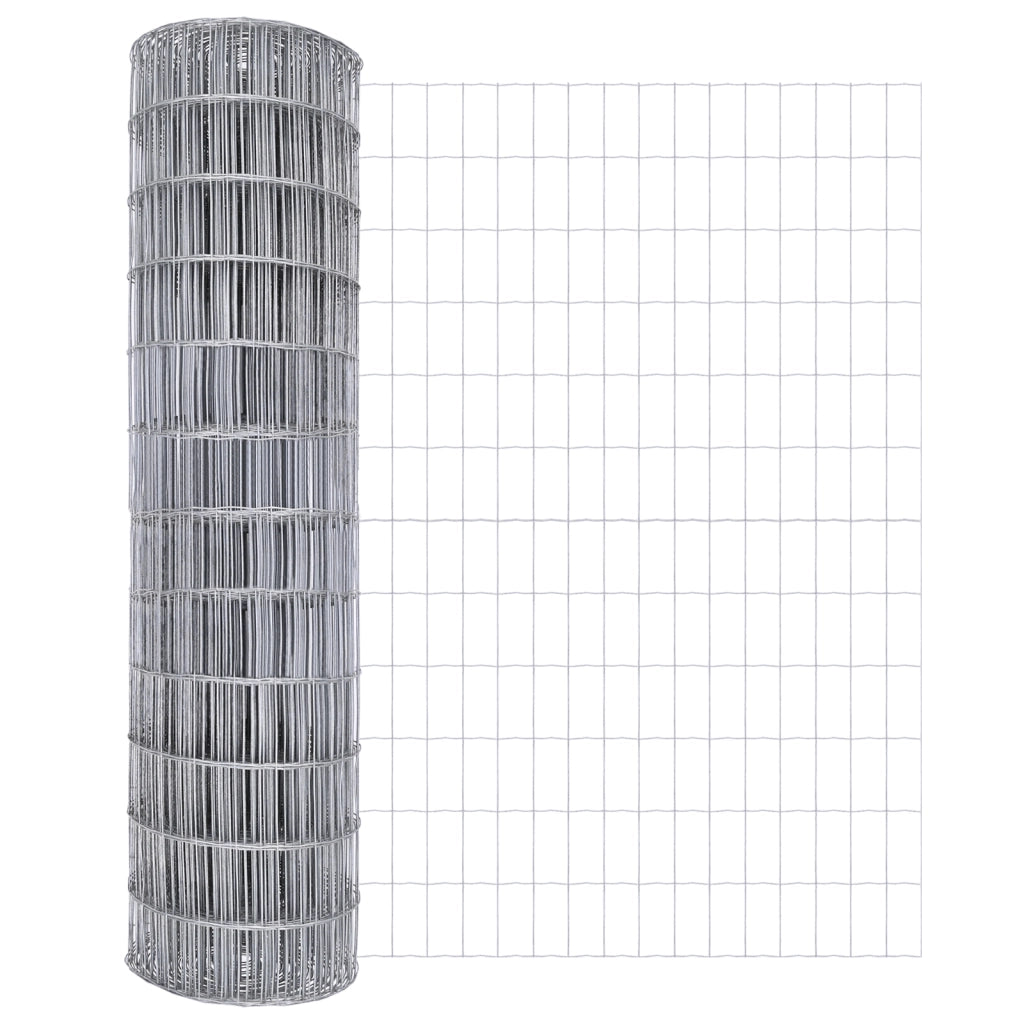 Recinzione Europea 1.2x25 m Acciaio Zincato