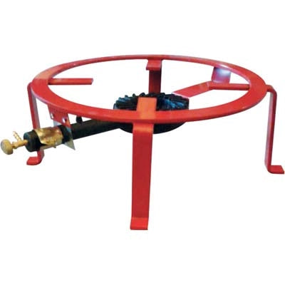 FORNELLONE TONDO BRUCIATORE GHISAACCIAIO PIATTO VERN CM 50
