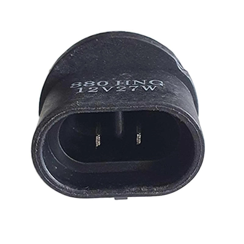 2 PZ Lampada Alogena Auto H27 880 12V 27W PG13 Piedi Dritti Trasparente Fendinebbia