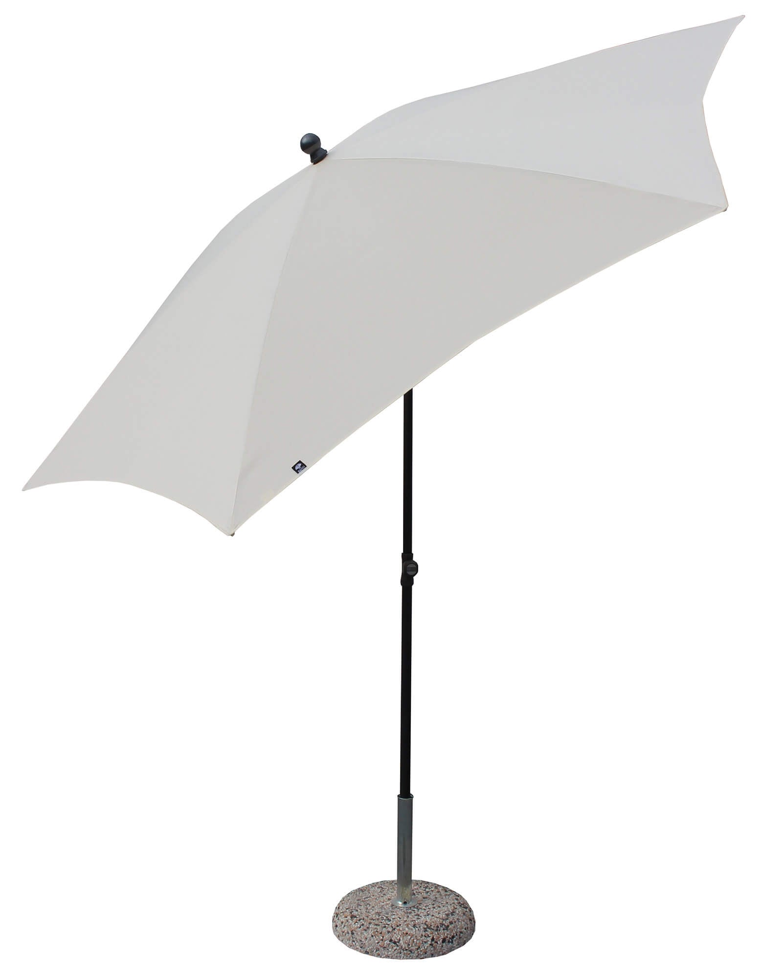 Ombrellone da Giardino Ø 2,5 m Palo Ø27 mm in Acciaio Maffei Kronos Ecrù