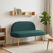 Panchina imbottita con schienale Verde scuro 110 x 60 x 76 cm 42040761