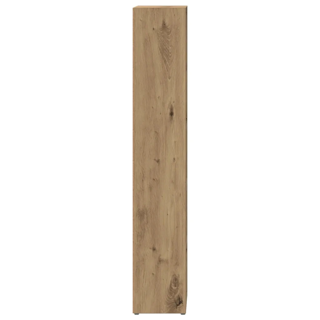 Mobili Porta CD 2pz Rovere Artigianale 21x16x93,5 in Truciolato 855839