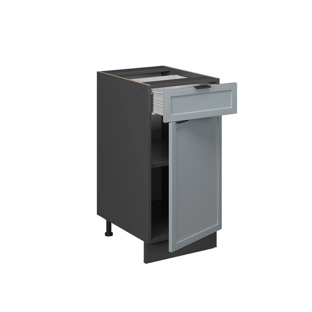 Vicco Mobiletto base per cucina Blu-grigio chiaro 40 cm , PL Antracite