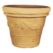 Vaso decorativo classico tradizionale Ø60 H50 in polimero resistente impruneta per piante per giardini e terrazze - Made in Italy - Monacis
