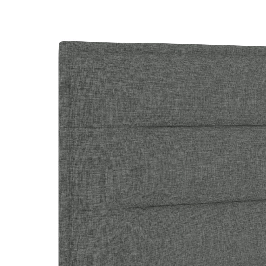 Testata a LED Design Lines Grigio Scuro 100 cm Tessuto