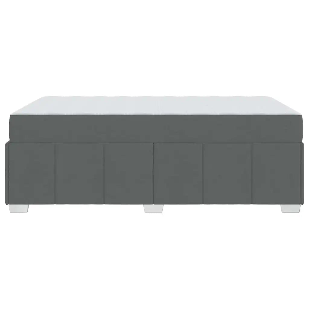 Struttura del letto Grigio scuro 120 x 200 cm Tessuto 3398280