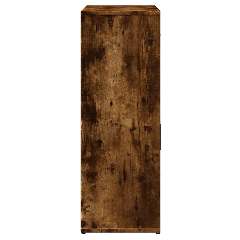 Credenza-Buffet-Armadio da cucina Rovere Fumo 60x30x84 cm in Legno Multistrato
