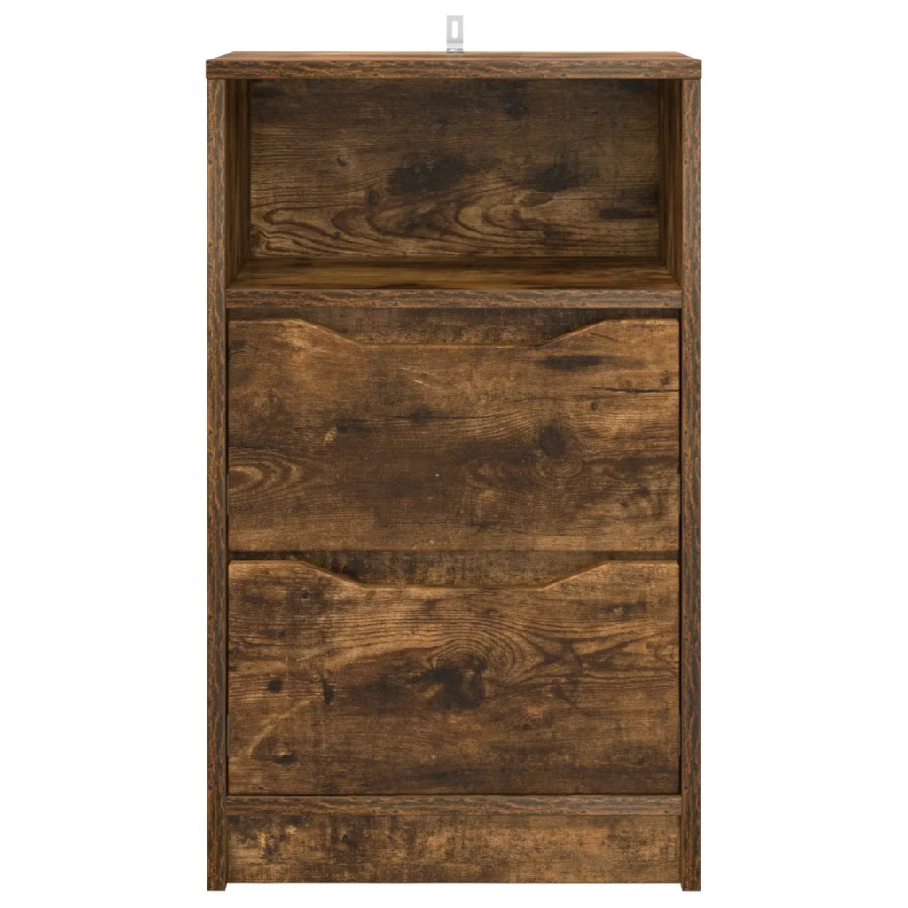 Comodino Rovere fumé 40 x 30 x 467 cm Legno multistrato 888917