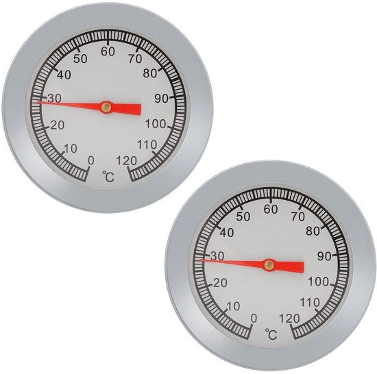 Termometro per Griglia con Ossigeno Resistente - Misura Temperatura 50-500℃ - Diametro 3cm