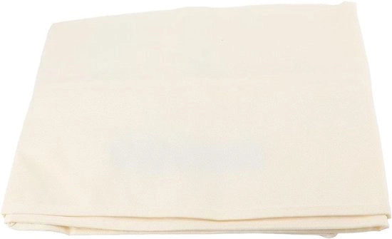 Cassa di stoccaggio sotto il letto idroprofonda con coperchio trasparente e maniglie in pelle - ripiegabile per abbigliamento, coperte e scarpe (capacità 48 litri, 131 x 122 x 122 cm)