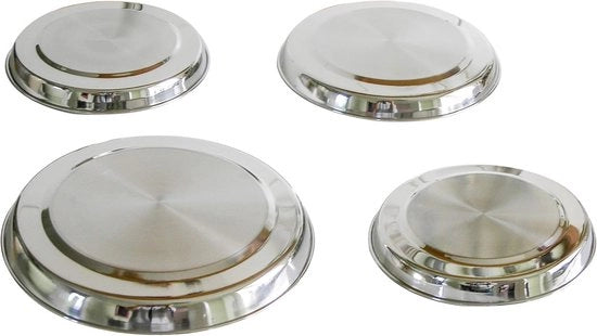 Pannelli di Copertura per Fornelli in Acciaio Inossidabile - Set da 4