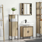 Set di mobili per il bagno 3 pcs Marrone Legno multistrato 3345150