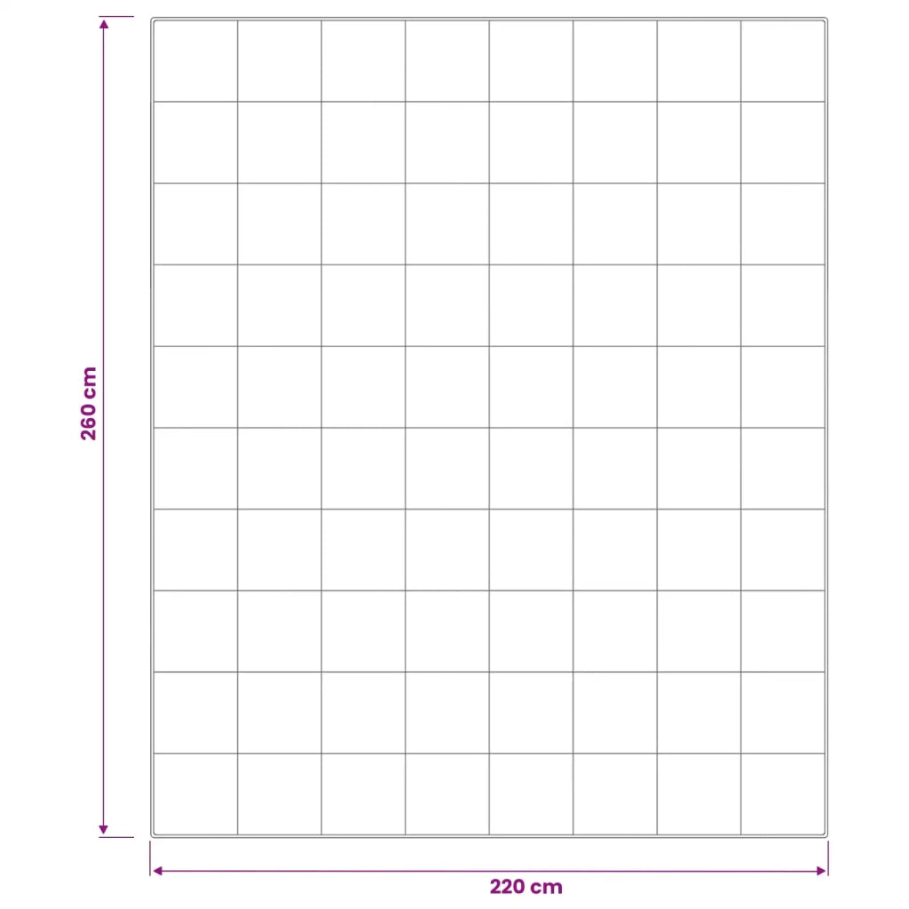 Piumone 220x260 cm Inverno 450 GSM Lana Australiana Bianco 42042880