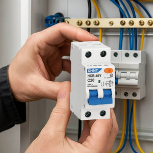 Chint 519863 interruttore magnetotermico differenziale 1p+n 20a tipo a