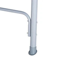 Dondolo da Giardino a 3 Posti in Metallo, Tetto Parasole Rimovibile e Lavabile, Nero e Argento, 171x108x154cm