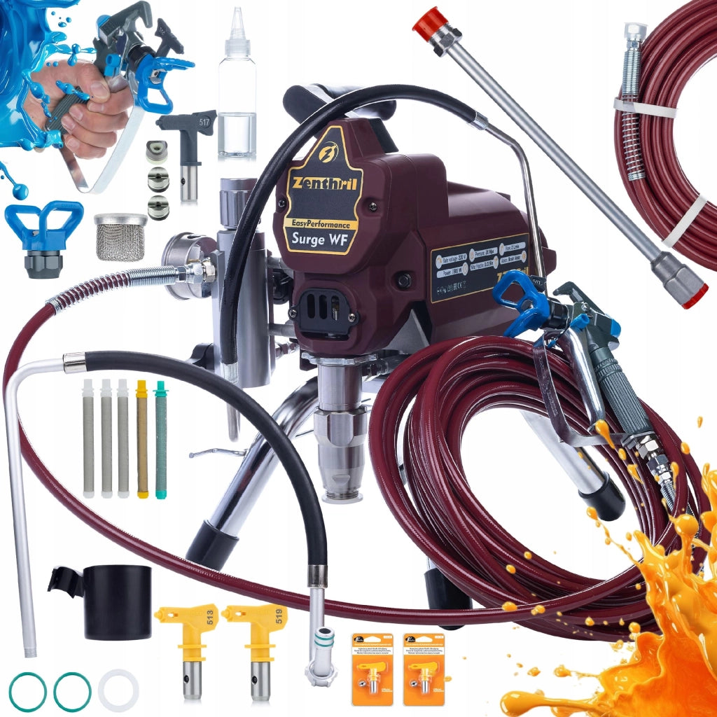 Pompa a Pistone Zenthril Surge WF 1800W 20Mpa 2L/min – Set EasyPerformance | Alta Precisione e Versatilità