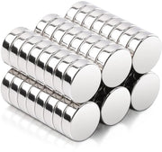 50 magneti forti, 10 x 3 mm magneti piccoli, magneti forti mini, magneti piccoli rotondi, magneti neodymium extra forti per bacheche magnetiche, magneti per bacheche magnetiche, bacheche magnetiche, frigoriferi, attrezzi per hobby, lavagne bianche