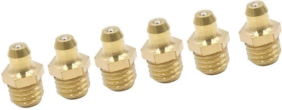Set di connettori a vite da 6 - M10 - Filo di rame - Durevole - Anticorrosivo - Resistenti all'usura - Connettori a vite