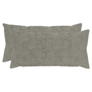 Federa 2 pz HEERLEN Grigio Chiaro 40 x 80 cm 910228