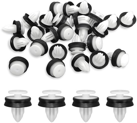 Viti di fissaggio 50 pezzi - Viti per infissi - Plastica - Universali - Leggeri - Robusti e Resistenti - Viti per infissi