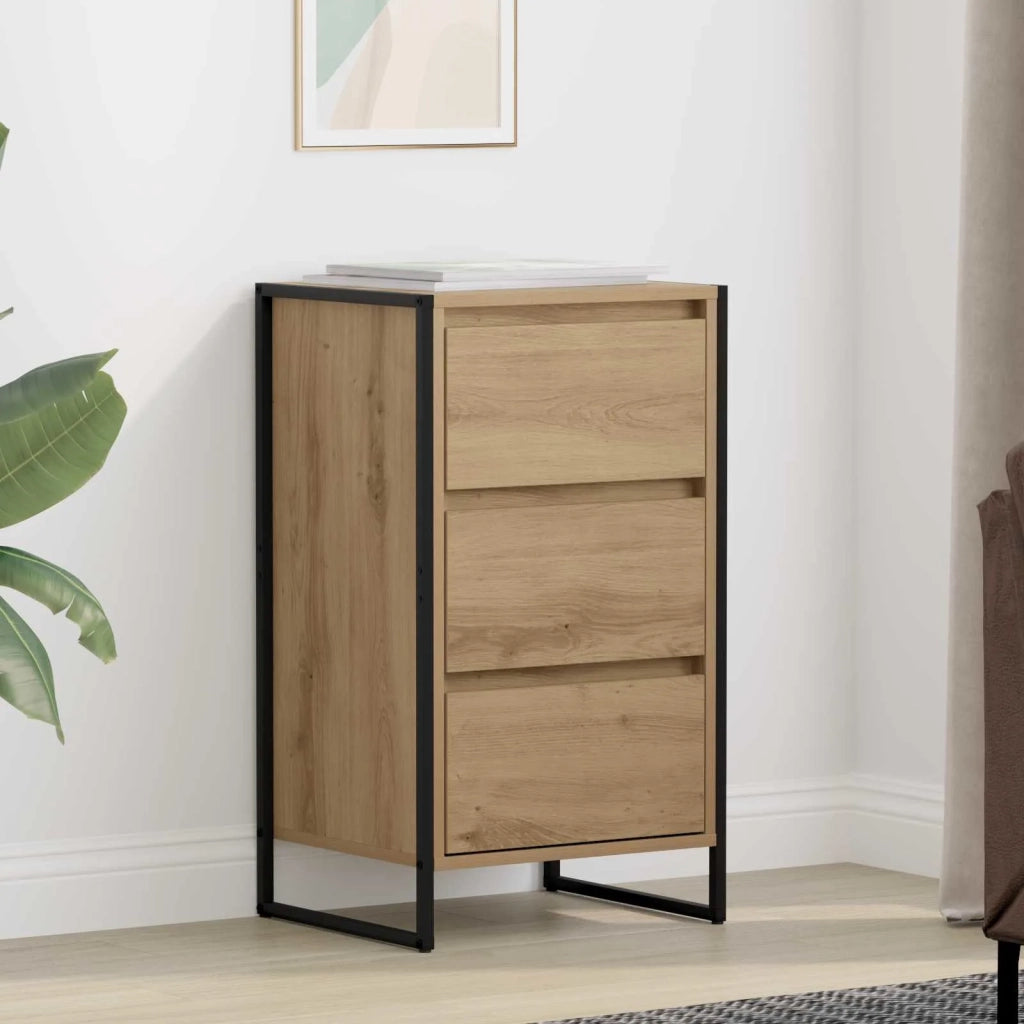 Credenza-Buffet-Armadio da cucina Rovere Artigianale 42 x 36 x 75.5 cm Legno multistrato