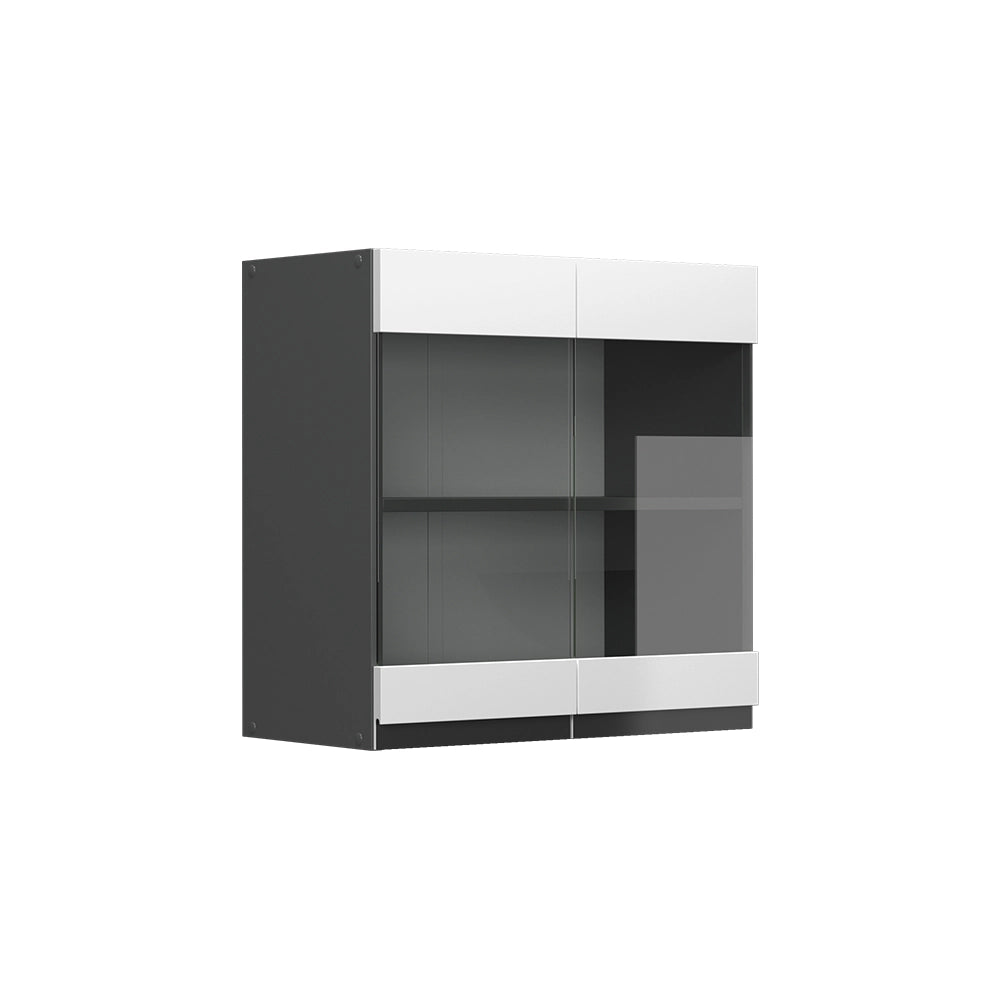 Vicco Frontale cucina Bianco 59.2 x 59 cm frontale del mobile per pensile con vetro