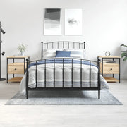 Comodini 2 pz Rovere Sonoma 40x42x56 cm in Legno Multistrato 826026