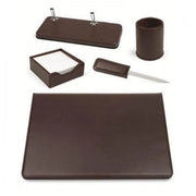 Set scrivania 5 pezzi nero - 60270