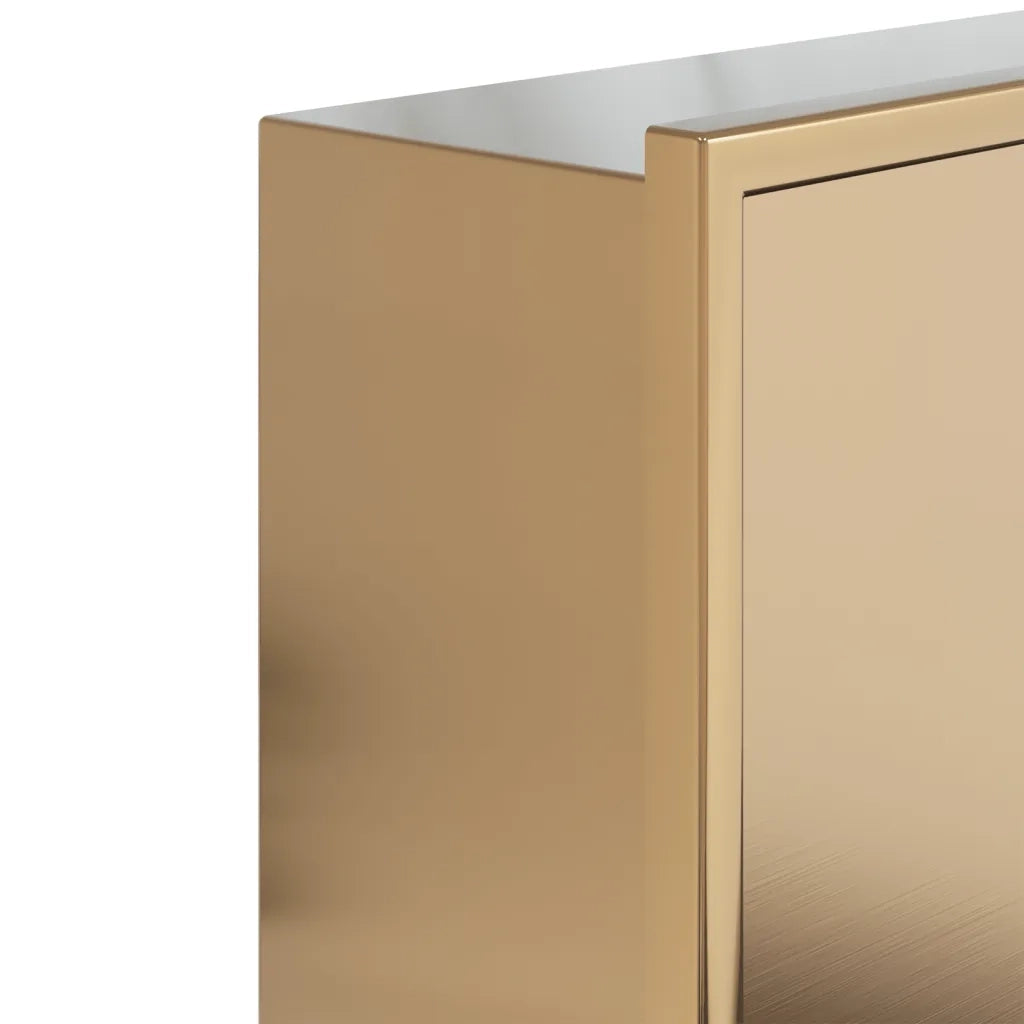 Nicchia per Doccia Oro Spazzolato 62x32x9cm in Acciaio Inox CFW9699775