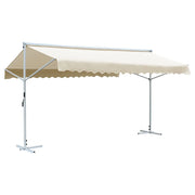 Tenda da sole autoportante 600 x 300 cm color crema 02_0007483