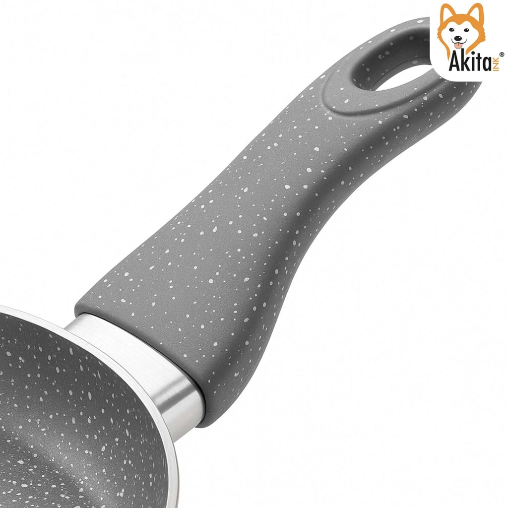 Akitaink Padella Rara 30 cm Effetto Pietra Antiaderente