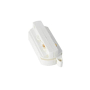 Testa Alimentazione Colore Bianco Per Faro Led Binario Mono Fase CB0070 CB7170 CB7270 CB7370