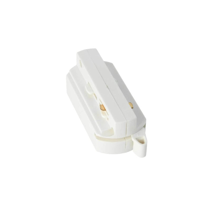 Testa Alimentazione Colore Bianco Per Faro Led Binario Mono Fase CB0070 CB7170 CB7270 CB7370