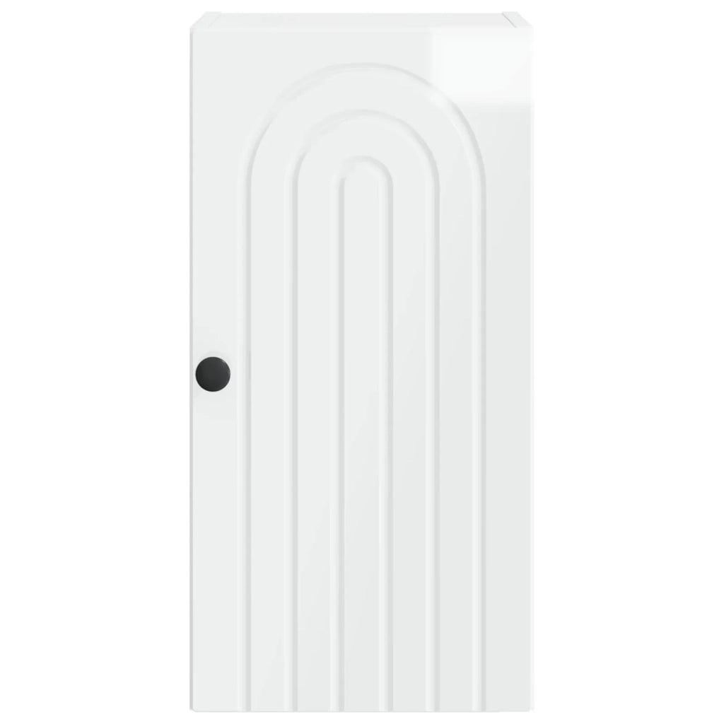 Armadio da bagno a muro ALKMAAR Bianco Lucido 30 x 31 x 59 cm 896149