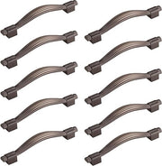 10 pezzi di maniglie per mobili CLIFF BA 128 mm look vecchio argento Beugelgrepi Kastgrepi Ladegrepi H