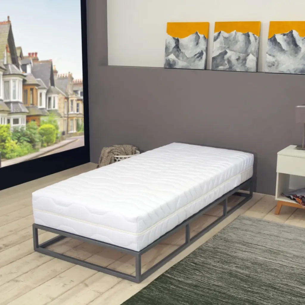 Materasso-Materasso per letto 100x200 cm 7 Zone a Molle Insacchettate 20 cm H2