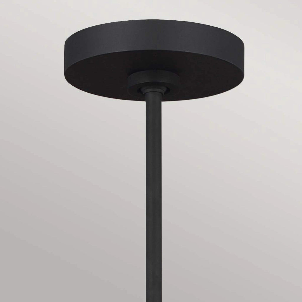 Lampadario moderno nero oro Jax 10xG9 LED 3W Feiss