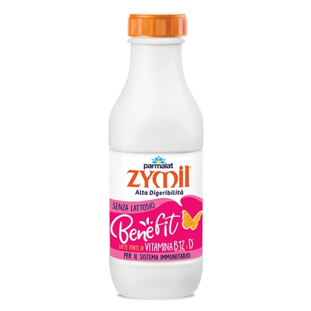Parmalat zymil latte benefit vitamina b12 e d 6 bottiglie da 1 litro ciacuna